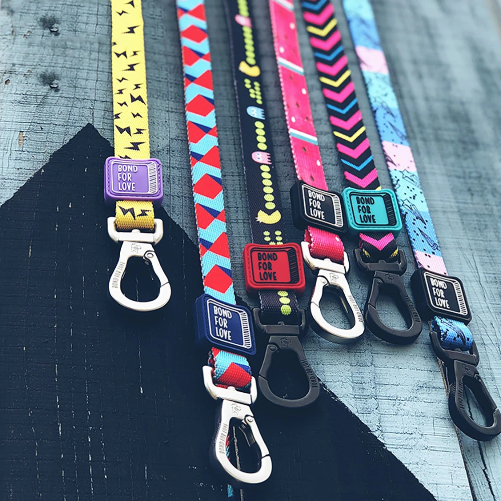 Pet Dog Leash Print Dog Leashes Rope Small Medium Lead for Dogs Cat ...