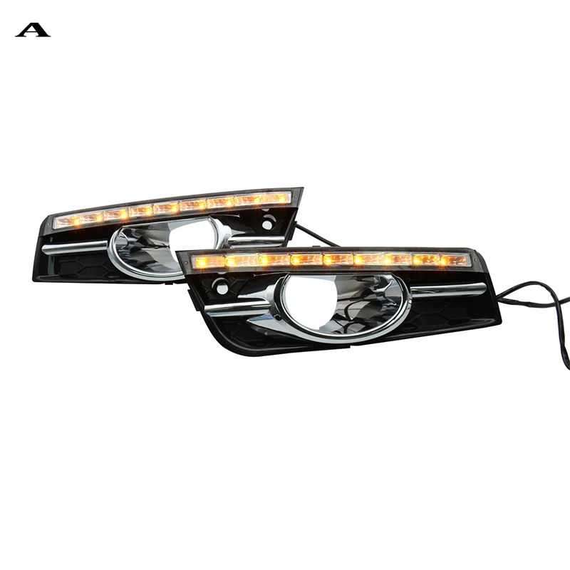 2 шт. для Chevrolet Cruze 2009-2013 6000K белый светильник Светодиодный дневной ходовой светильник DRL Автомобильная противотуманная фара