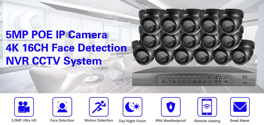 H2be22cc53995425e80a0ecf64e52761al POE Dome Camera System Set 4K 8CH Outdoor Waterproof 5MP 16CH POE NVR Kit CCTV Security IP Camera Video Surveillance System Kit