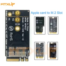BCM94360CS2 BCM943224PCIEBT2 BCM94331 BCM94360CS BCM943602CS беспроводная карта для NGFF M.2 ключ A/E адаптер для Mac OS/Hackintosh