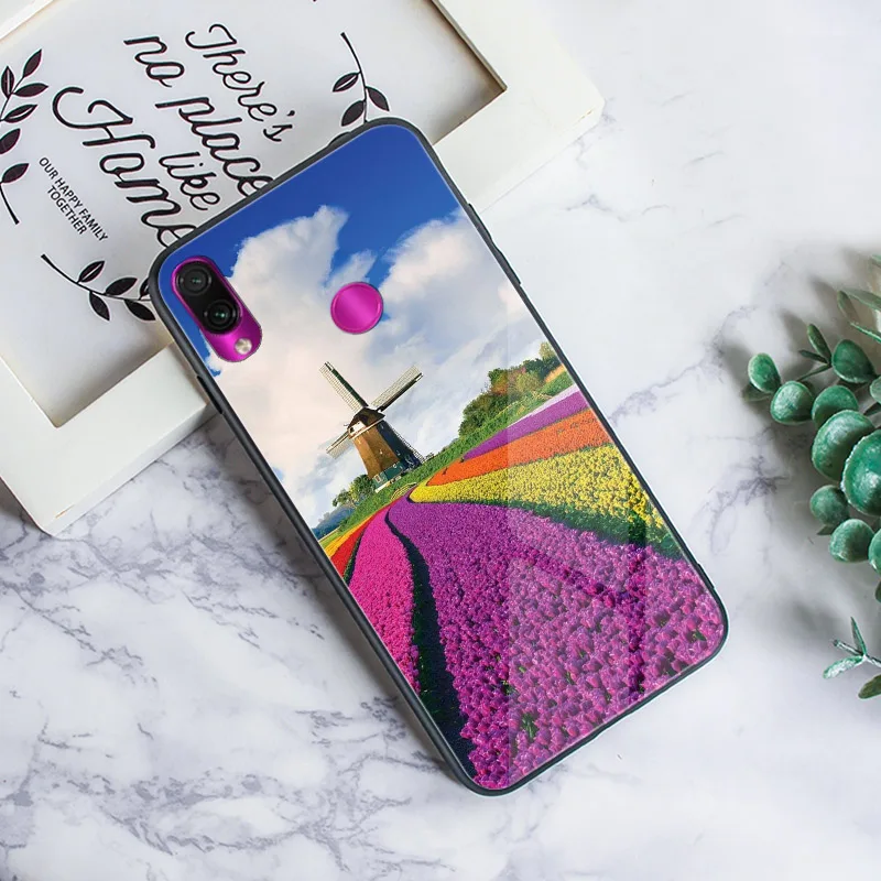 Чехол Red mi Note 8 Pro для Xiao mi Red mi 7A 8A 8 A чехол PC TPU черный чехол для Xio mi A3 A2 Lite mi 8 9 SE mi 9T красный mi K20 чехол