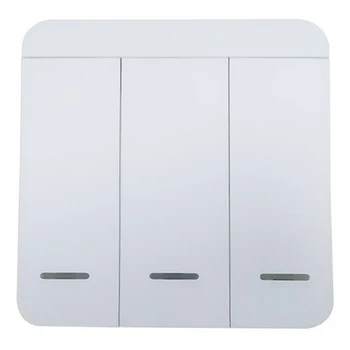 

WiFi Push Switch Light 433Mhz Wall Remote Relay Timer Module Automation Tuya Smart Life APP