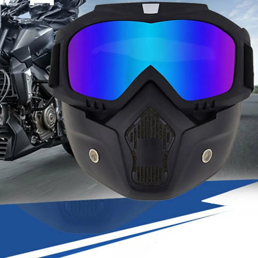 Men Women Ski Snowboard Mask Snowmobile Skiing Goggles Windproof