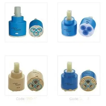 Hot And Cold Precision Ceramic Disc Cartridge for Single Lever Mixer,valve Core-diameter 35mm--35d