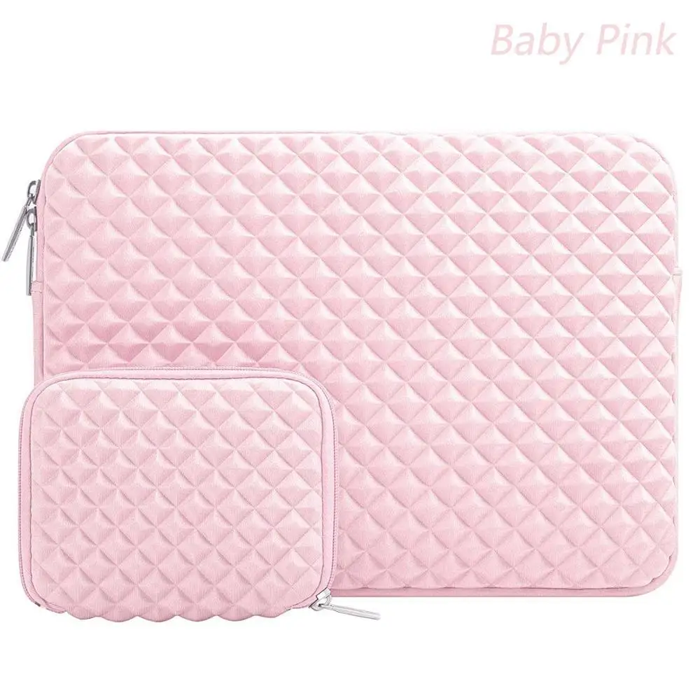 Baby Pink Color Сумка для ноутбука MOSISO 11, 12, 13,3, 14, 15, 15,6 дюймов, сумка для ноутбука, чехол для Macbook Air 13, Pro 13, 15, чехол для ноутбука с сенсорной панелью, сумка - Цвет: Baby Pink Color