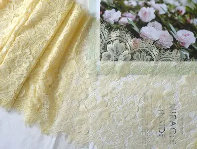 color 16 23 цветные ресницы кружево ткань DIY Ручная работа одежда юбка кружевная бейка для отделки нижнего белья Текстиль для дома ткань - Цвет: color 16