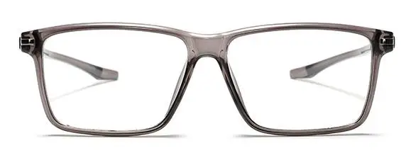 C5 clear gray clear Модные мужские очки для чтения TR90, квадратная оправа, прозрачные линзы, оправа для очков для мужчин, прозрачные компьютерные очки oculos masculino - Цвет оправы: C5 clear gray clear