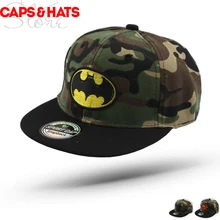 Детская бейсбольная кепка с рисунком Супермена, Кепка с Бэтменом, хип-хоп кепка для мальчиков и девочек, Gorras Animales Hombre Hat, 50-54 см, F476