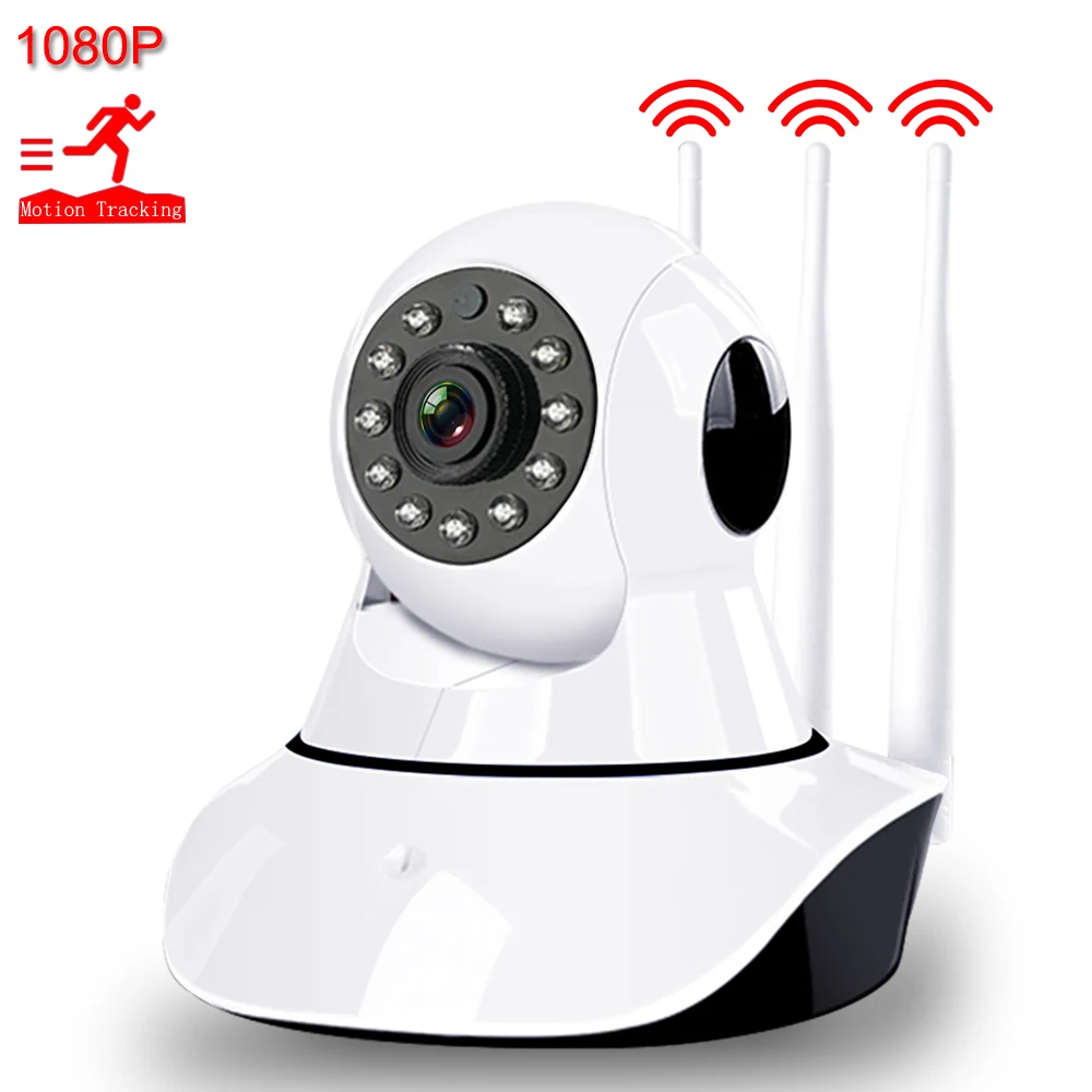 

IP Camera Wifi Night Vision 1080P Home Security Camera Motion Detection Two Way Audio Wireless Smart CCTV Surveillance Camera