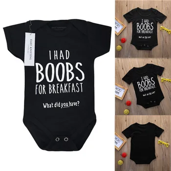 

Baby Boys Clothes Letter Girls Clothing Bodysuits Baby Romper Jumpsuit Clothes Outfits 0-24M Newborn 100% Cotton Roupas de bebe