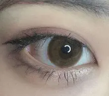 Lentes de contacto de color marrón para visión ocular, graduadas, para miopía, dioptrías, lente cosmética bonita para pupila