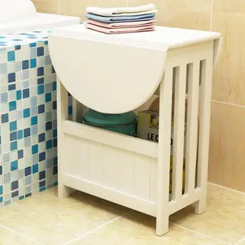 

Nordic Sofa Folding Table Simple Mini Creative Table Living Room Side Cabinet Bedside Simple