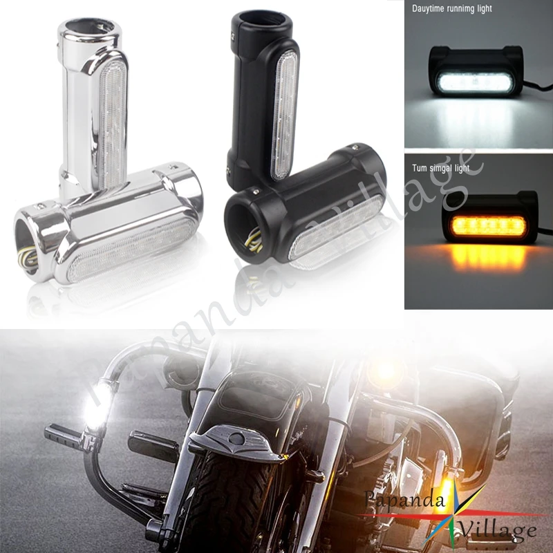 Светодиодный фонарь для мотоцикла защита двигателя шоссе индикаторы вождения