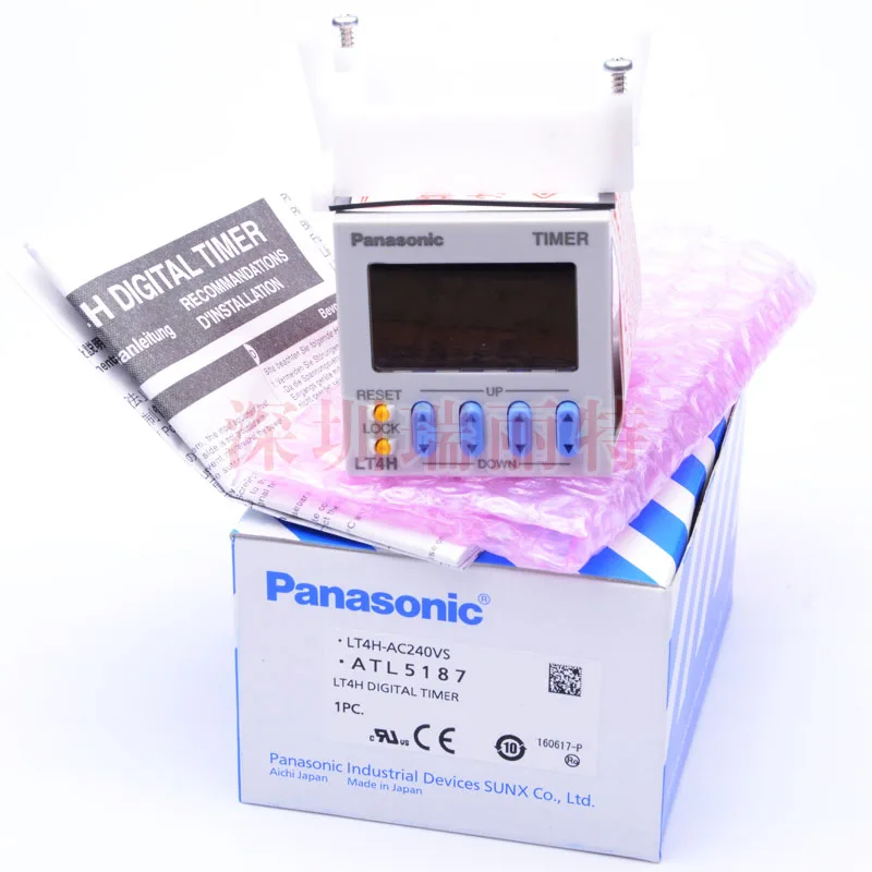 

Original brand new Japanese Panasonic industrial digital timer LT4H-AC240VS ordering product number ATL5187
