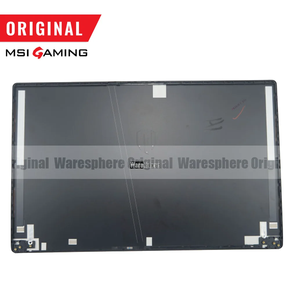 Для MSI WS75 9TK 9TL GS75 Stealth 9SF 9SE P75 Creator 9SG MS-17G1 lcd задняя крышка чехол 3077G1A221HG01 черный - Цвет: 3 Screws Back Cover