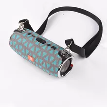 Водонепроницаемый беспроводной Bt V4.2 открытый стерео динамик перезаряжаемый беспроволочный динамик полоса динамик сабвуфер с плечевым ремнем