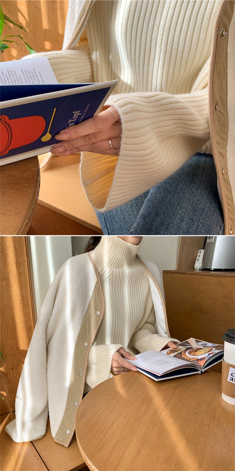 BGTEEVER, свободный свитер с воротником-хомутом в Вертикальную Полоску для женщин, вязаные Джемперы,, зимние толстые женские вязаные пуловеры
