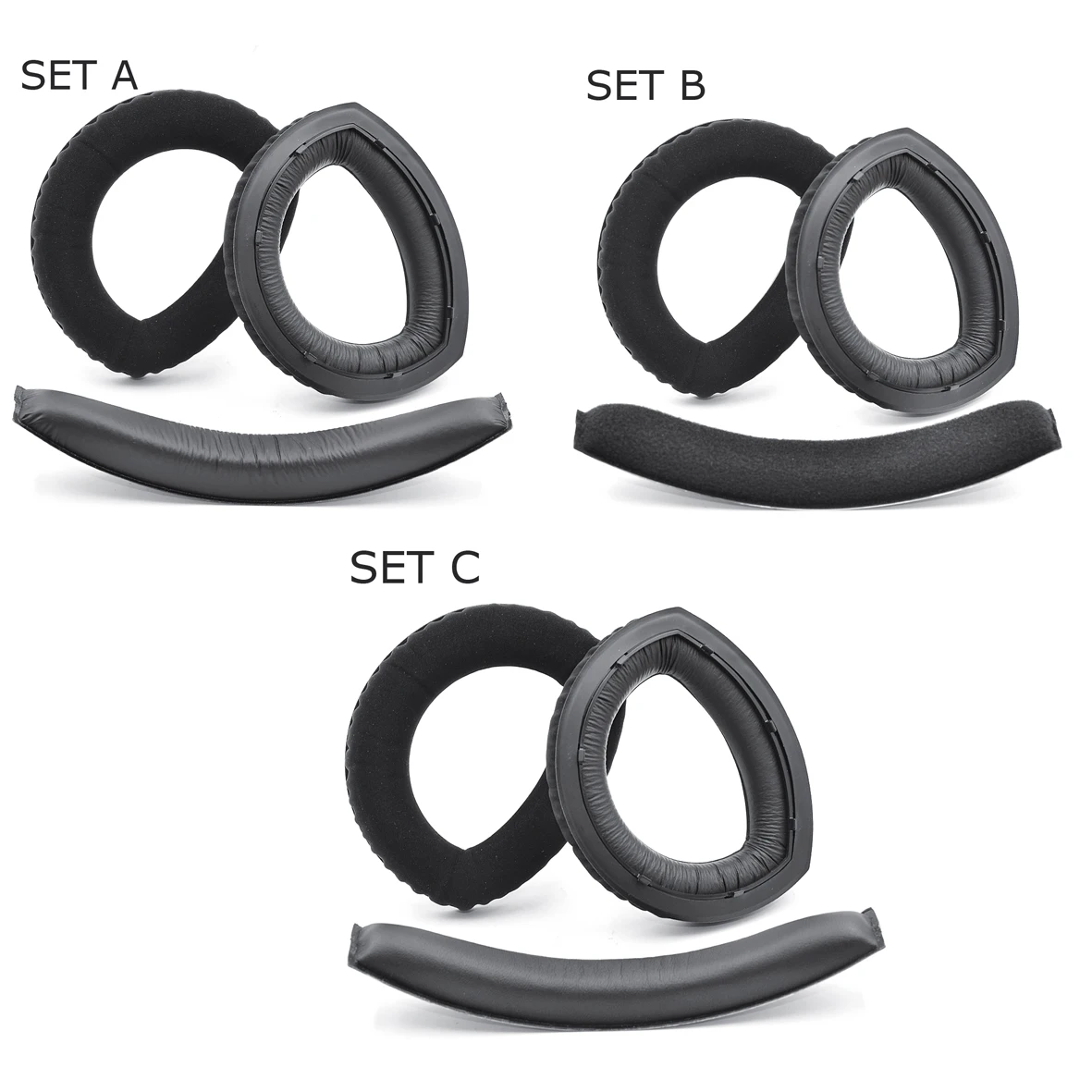 Defean Replacement Hd700 Ear Pads Earpad Earmuff Cup Foam Cushion Headband Hoops For Sennheiser Hd700 H 700 Headphones Earphone Accessories Aliexpress