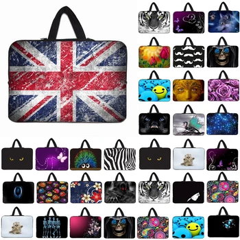 

Notebook Computer Bags For Apple iPad Chuwi Hi10 Samsung Huawei 9.7 10 Tablet 10.1 Laptop Union Jack Inner Shell Cases Bag Cover