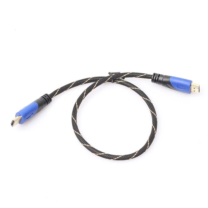 High Speed HDMI Cable Gold Plated HDMI to HDMI Cable 1.4V Full HD 1080P 3D for HDTV XBOX PS3 0.5m 1m 1.5m 1.8m 3m 5m 10m (1)