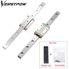 MGN MGN7 MGN12 MGN15 MGN9 300 350 400 450 500 600 800mm miniature rail linéaire diapositive 1pc MGN12 linéaire guide + 1pc MGN12H transport