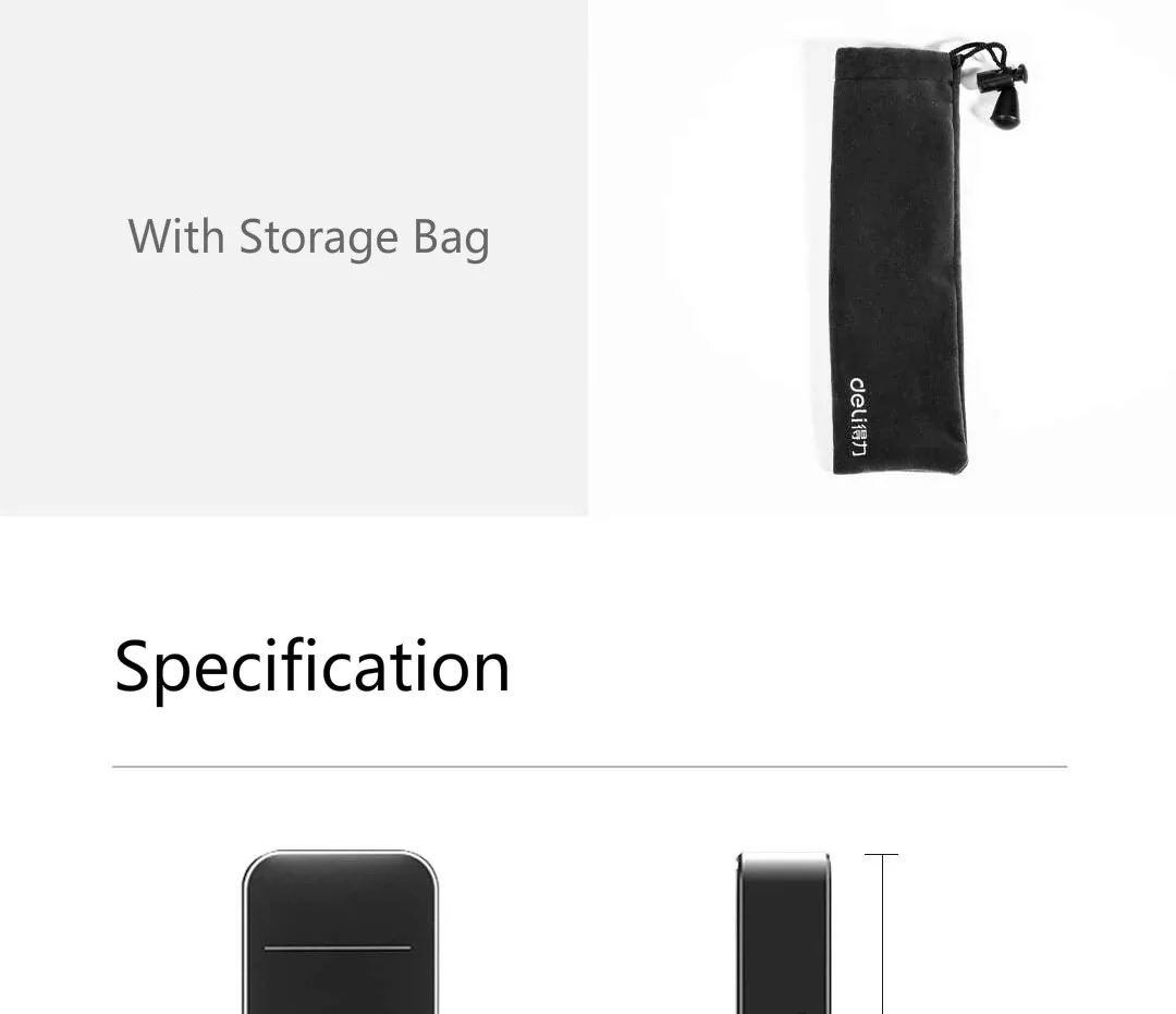 Xiaomi Deli 2,4 ГГц Беспроводная лазерная ручка usb мышь F сенсорное управление двойной режим 30 м лазерная указка ручка для планшета ноутбук ПК настольный компьютер