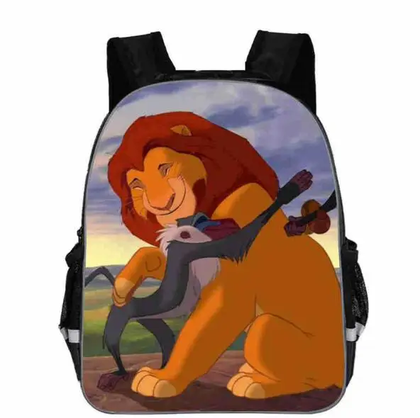 Mochilas Infantil Simba Король Лев школьные ранцы подарок на год для девочек-подростков с изображением мультипликационных персонажей для детей Детская сумка-рюкзак для мальчиков и девочек - Цвет: as pictures