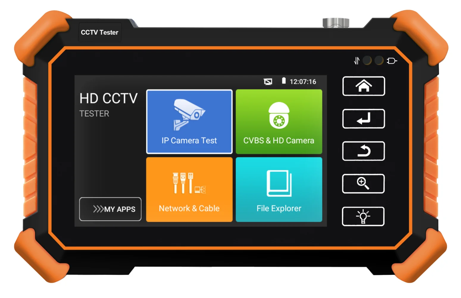 4-дюймовый IPC CCTV Camera Tester Monitor 8K IP-камера тестирование WIFI UTP кабель тестер с портом POE