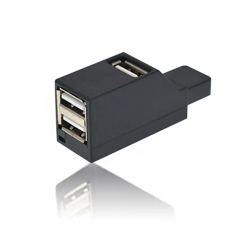 

Mosible Portable USB Hub 2.0 add Cable 3 Ports High Speed USB Hub 480 Mbps USB Splitter for Laptop Computer USB Interface Use