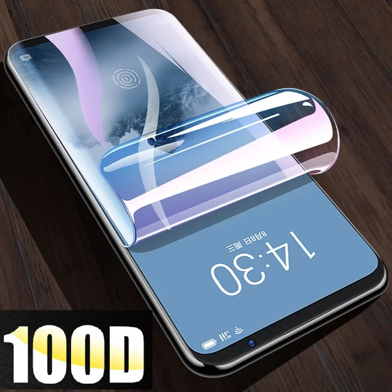 9H HD Toughed Hydrogel Film Screen Protector for Meizu Pro 7 6 Plus 5 Protective on 16 15 Lite | Мобильные телефоны и