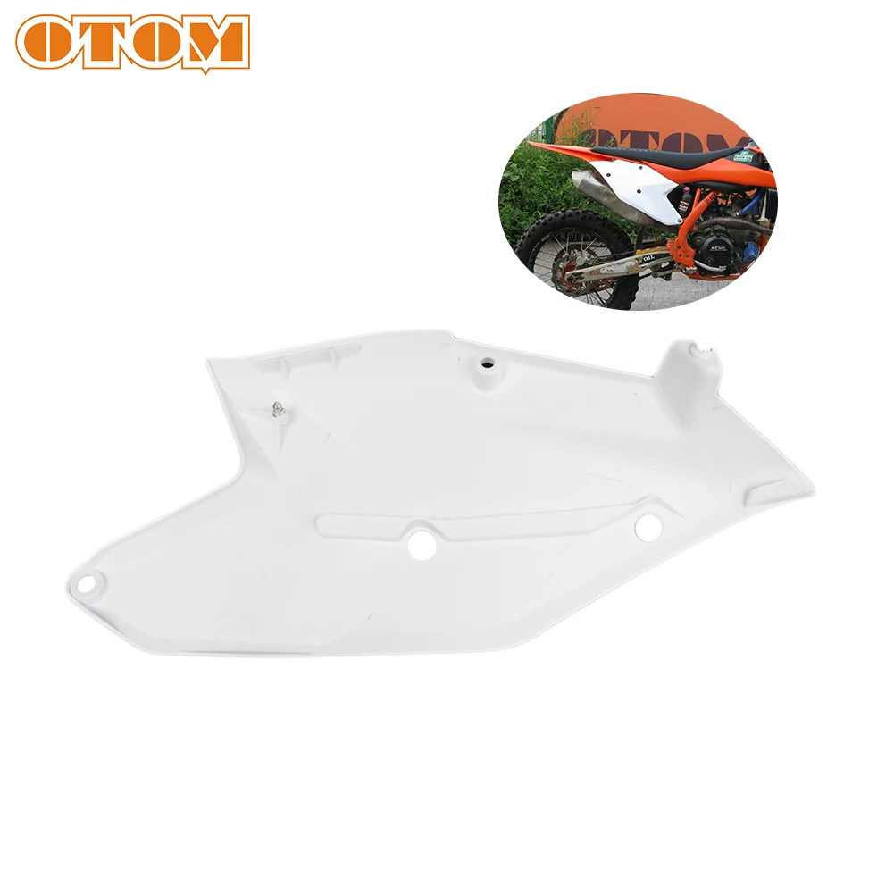 Задняя и правая панель OTOM белая обтекатель для кузова мотоцикла KTM SX SXF XC 125 250 300