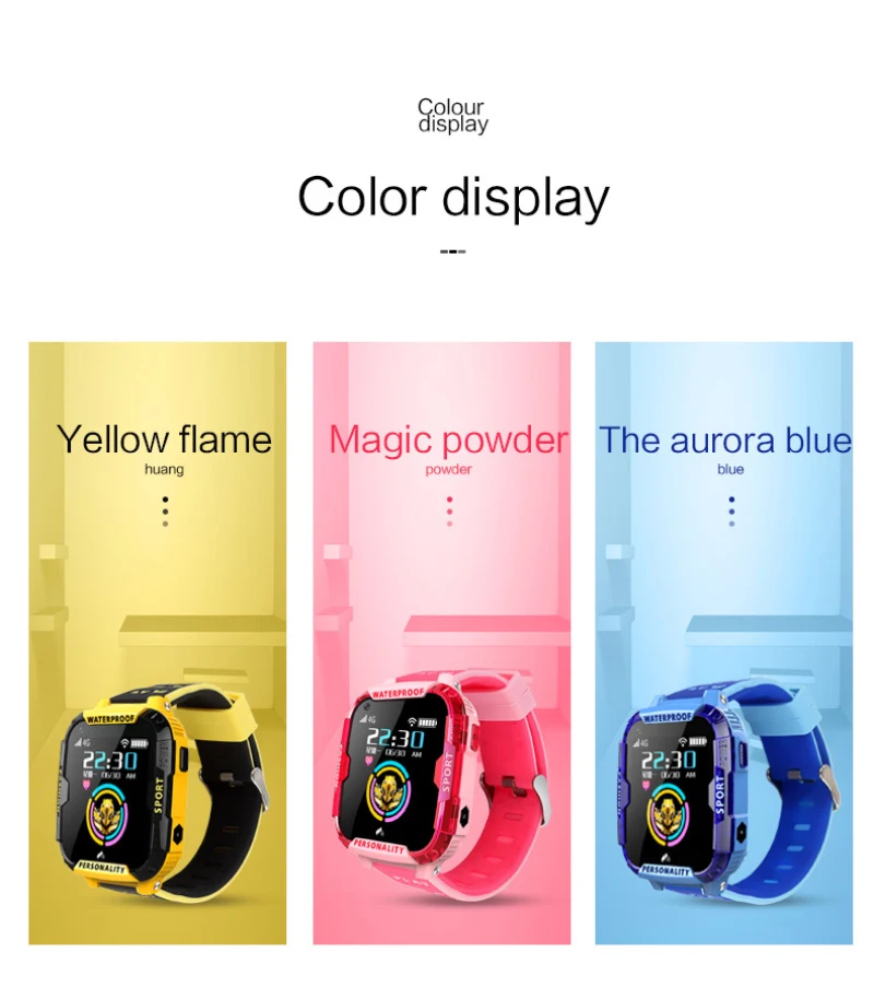 T19 GPS kids Smart band Children watch bracelet IP68 Touch Screen LBS WIFI SOS 4G Video Chat Child Watch super Baby wristband