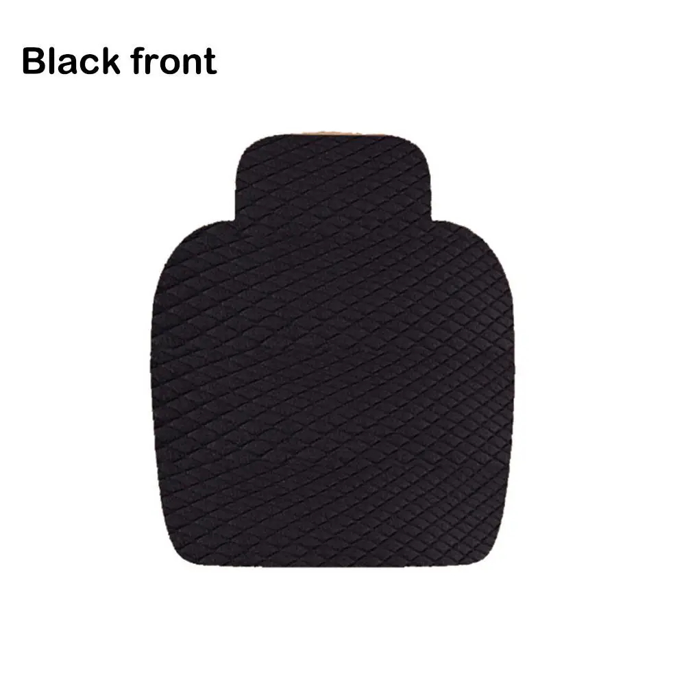 Защитное льняное покрывало для автомобильного сиденья, дышащая защитная накладка, универсальный размер для ухода за автомобилем, защитная накладка для автомобильного сиденья - Название цвета: front seat