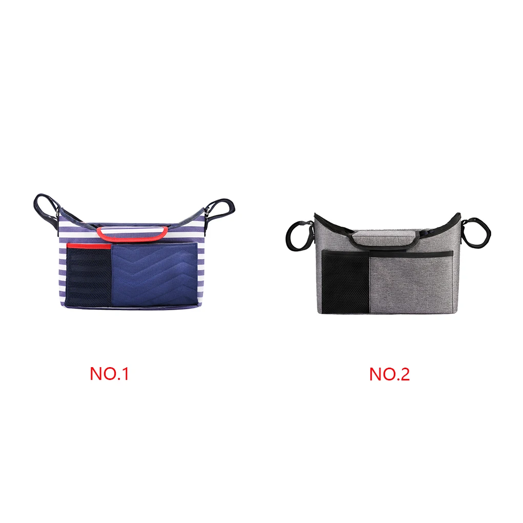 Baby Stroller Bags Large Capacity Mummy Nappy Bag Multifunction Travel Diaper Bag Nursing Hanging Storage Bag