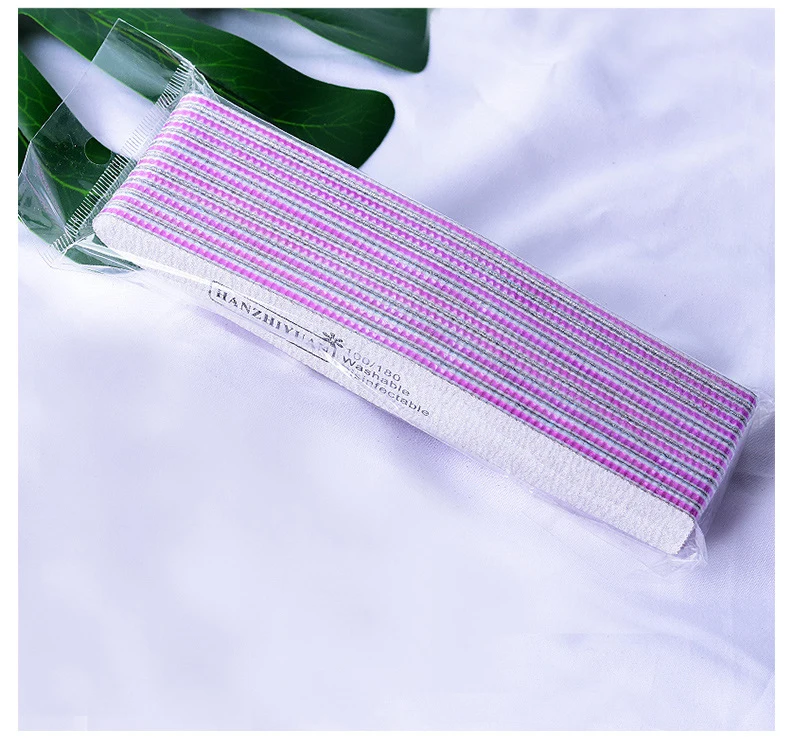 5/6Pcs Nail Art Polishing Tools, Coarse Sand Nail File Set