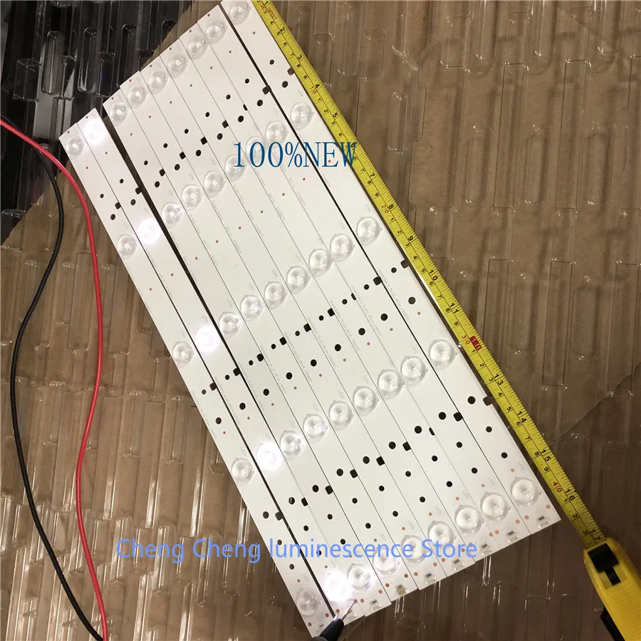9 шт./лот для Hisense ЖК-Телевизор подсветка полосы LED42K220 SVH420A72_5LED_Rev4_150304 алюминий 42 см 3 в