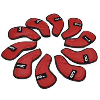 

Golf Clubs Protective Case Head Covers Pu qiu tou tao Ball Iron Stem Casing Golf Supplies qiu gan tao