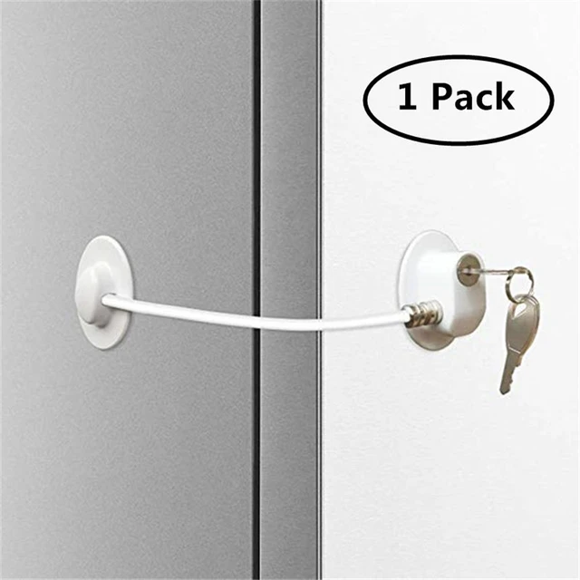Refrigerator Lock Latch With 3 Digits Combination for Toddlers Children for  sale online