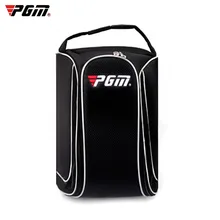 PGM Golf Shoes Bag Breathable Nylon Fabric Waterproof Dust-Proof Shoe Bag Large Capacity Portable Unisex Without Leather