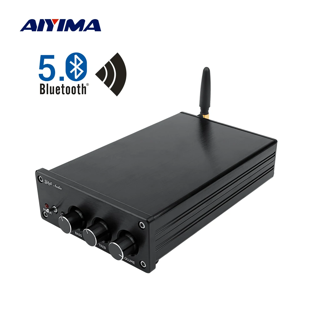 AIYIMA усилитель звука TAS5613 QCC3003 2,1 Bluetooth класса D усилитель звука 150 Вт+ 75Wx2 сабвуфер усилитель декодер DAC плата