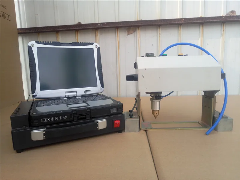 Cheap Cnc Metal Flange Marking Machine Dot Peen Marking Machine Pneumatic Portable Engine Marking Machine
