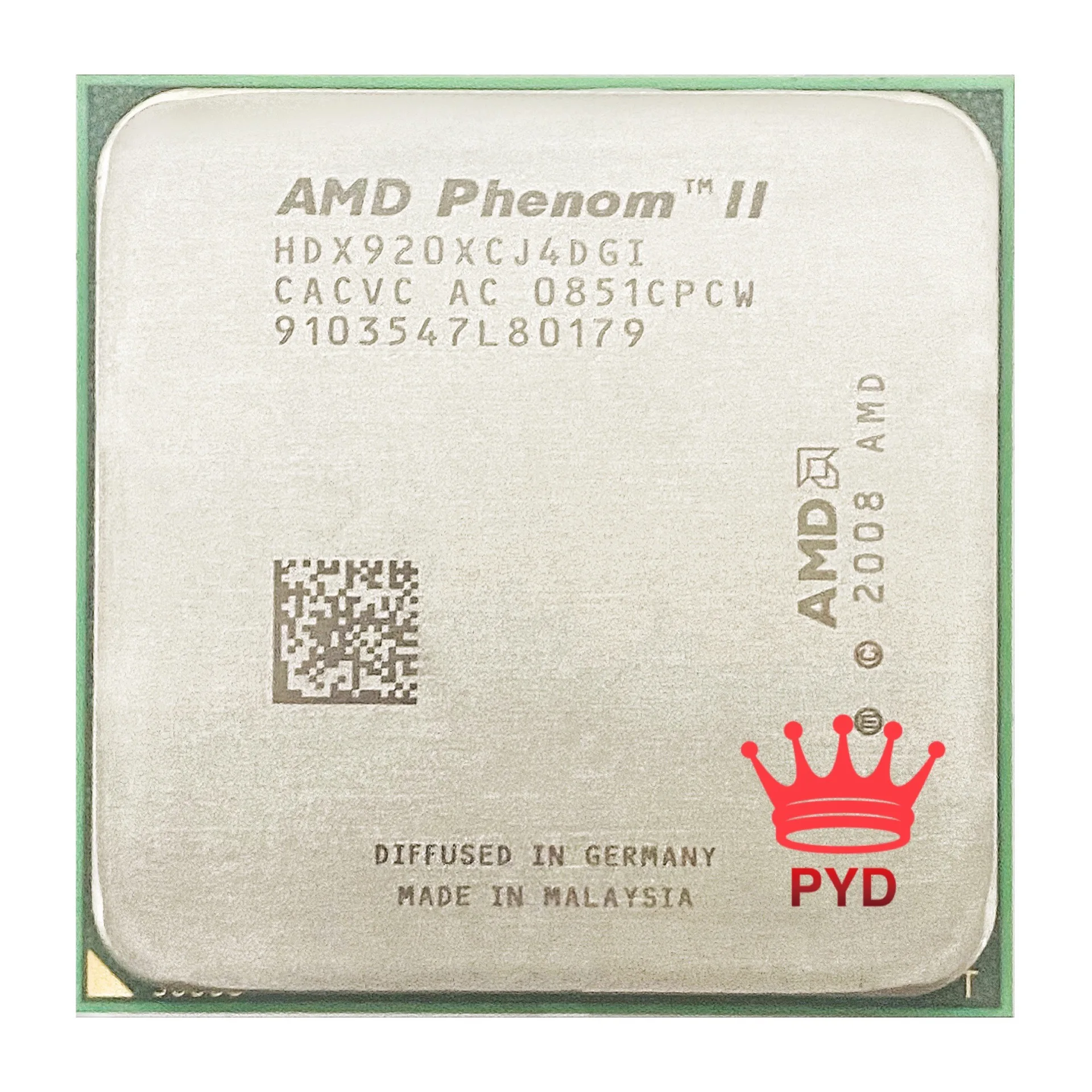 Четырехъядерный процессор AMD Phenom II X4 920 2 8 ГГц HDX920XCJ4DGI Socket AM2 + | Компьютеры и офис