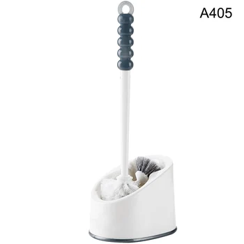 

Toilet Brush Set Soft Bristle Lavatory Brushes With Holder Bathroom Bowl Cleaner JS23