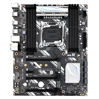 

JINGSHA X99 Deluxe Motherboard Intel X99 LGA 2011 3 All Series DDR4 REG NON ECC SATA3.0 M.2 NVME M.2 WIFI USB3.0 TOSLINK ATX