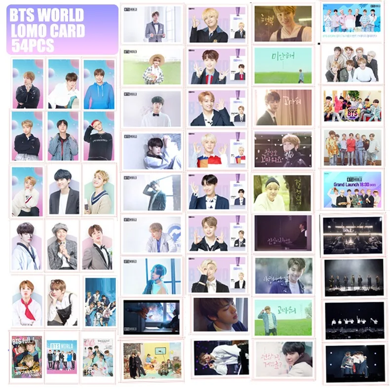 

South Korean Groups K-POP Bangtan Boys Poster LOVE Yourself Map of The Soul Persona Posters Lomo Cards Wall Sticker room decor