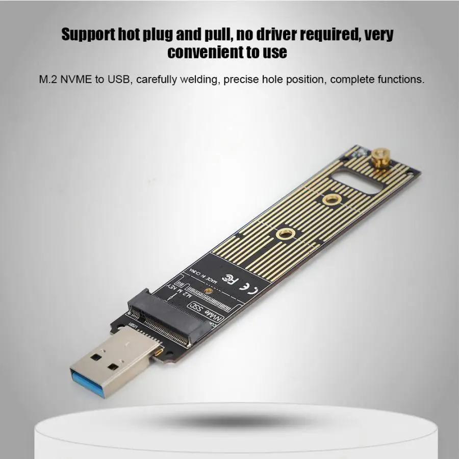 M.2 NVME SSD на USB адаптер плата конвертер жесткого диска плата SSD адаптер карта