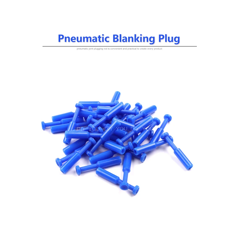 10 шт./лот пневматическая БЫСТРОРАЗЪЕМНАЯ трубка нейлоновая Трубная пробка