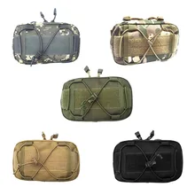 1000D нейлон водонепроницаемый портативный MOLLE компактный маленький Универсальный гаджет сумка для бега путешествия охота