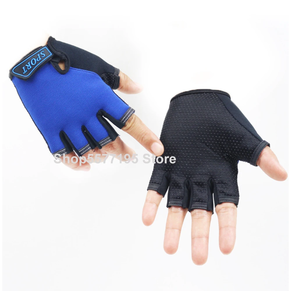 

Fingerless Kids Gloves Non-Slip Ultrathin Children Half Finger Breathable Gloves For Boys Girls Luvas De inverno 2023 New