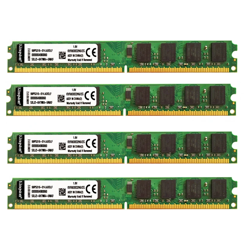 Оперативная память DDR2 2 ГБ 800 МГц 4 шт. 240 контактов 1 8 в | Компьютеры и офис